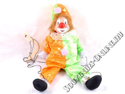 Кукла Клоун большой с крестовиной