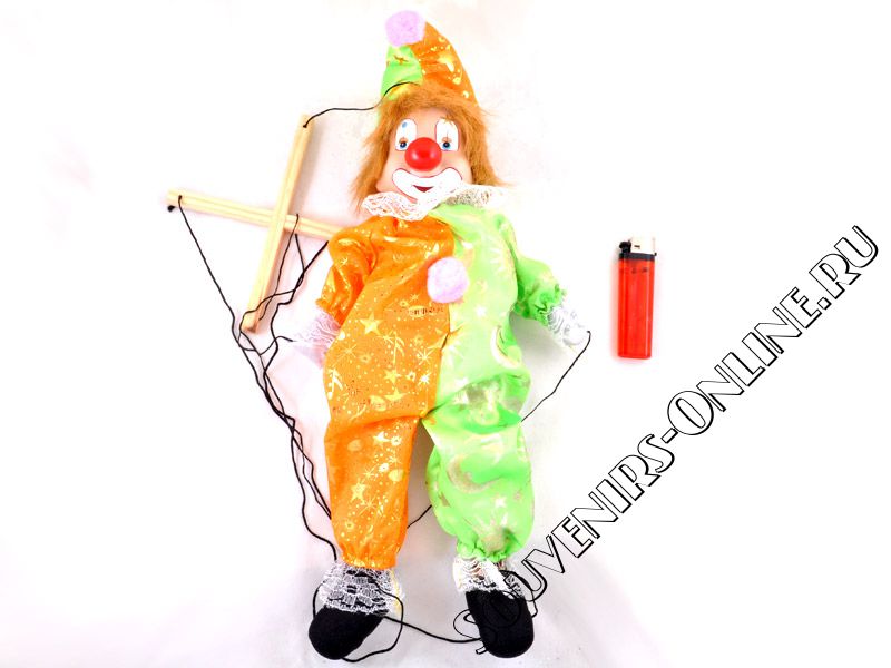 Изображение №2 продукта Кукла Клоун большой с крестовиной
