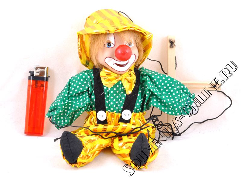 Изображение №2 продукта Кукла Клоун малый с крестовиной