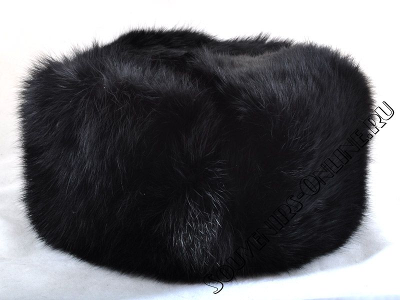 Изображение №1 продукта Ушанка черная кролик